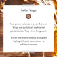 Brow represents stability Virgos commitment to self-improvement